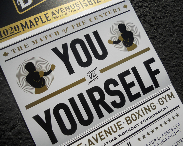 <h4>Gold ink adds interest to an economical two-color print job.</h4>